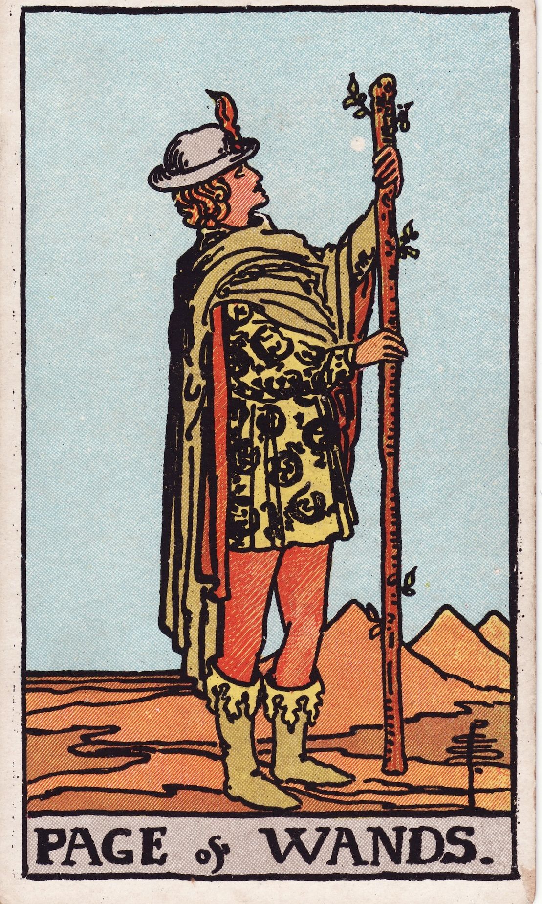 Page of Wands tarot card
